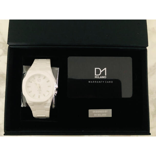D 1ミラノ　ホワイト メンズの時計(腕時計(アナログ))の商品写真