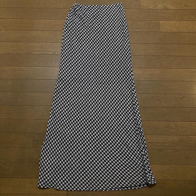 Shinzone(シンゾーン)の2022 S/S  SHINZONE CHECK SKIRT   レディースのスカート(ロングスカート)の商品写真