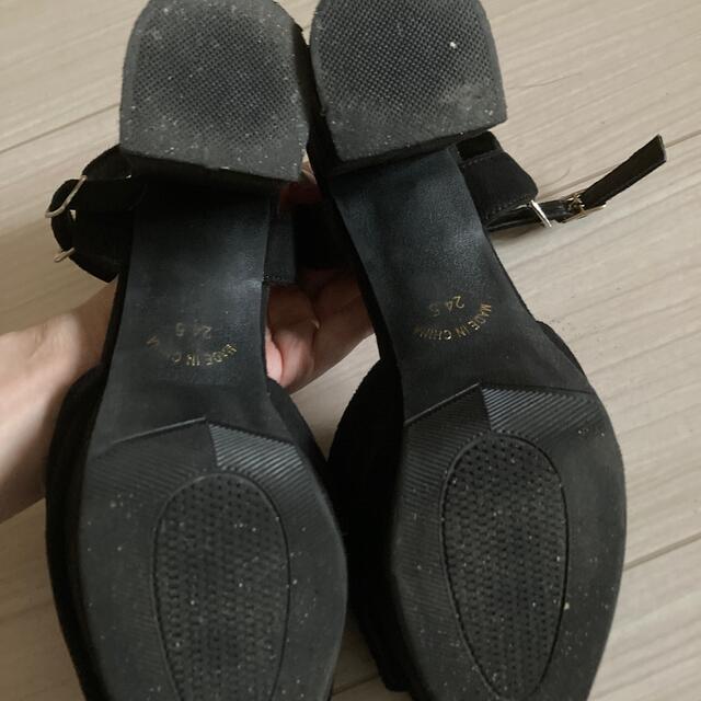 ヒール　サンダル　ブラック　 レディースの靴/シューズ(サンダル)の商品写真