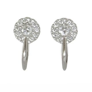 タサキ TASAKI ダイヤモンド イヤリング 0.38ct csm.fi.cr