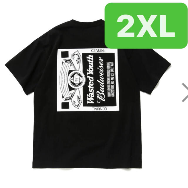 WYxBW T-SHIRT BLACK 2XL 激安通販新作 onica.rs