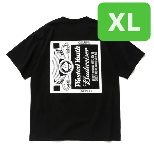 WYxBW T-SHIRT BLACK XL