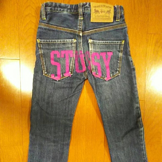 ステューシーSサイズSTUSSYジーンズGパンjeansデニムdenimキッズ