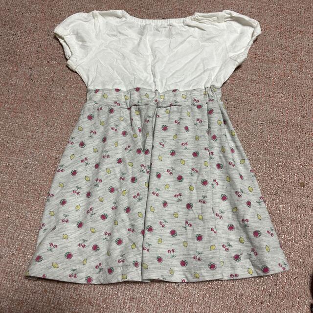 しまむら(シマムラ)のワンピースセット　90センチ キッズ/ベビー/マタニティのキッズ服女の子用(90cm~)(ワンピース)の商品写真