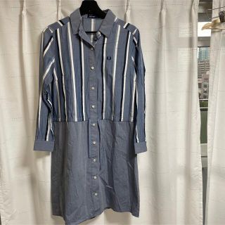 フレッドペリー(FRED PERRY)のシャツワンピース(ひざ丈ワンピース)