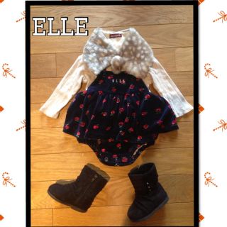 エル(ELLE)のELLE❥紺ワンピ(その他)