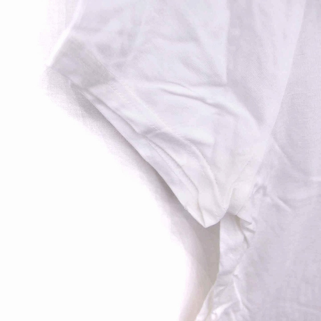 MAYSON GREY(メイソングレイ)のメイソングレイ Tシャツ カットソー 丸首 英字 半袖 2 白 黒 /TT25 レディースのトップス(Tシャツ(半袖/袖なし))の商品写真