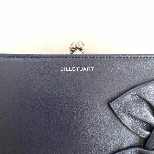 JILLSTUART(ジルスチュアート)の【新品】JILLSTUART がま口長財布 スパイラル ネイビー レディースのファッション小物(財布)の商品写真