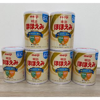 明治　ほほえみ　粉ミルク缶　800g 6缶セット(その他)