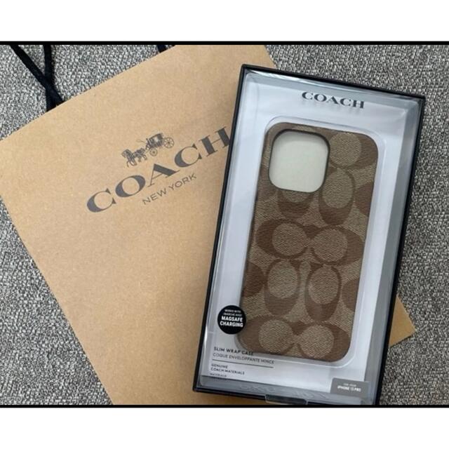 COACH(コーチ)の【新品未使用】COACH コーチ iPhone13Proケース スマホ/家電/カメラのスマホアクセサリー(iPhoneケース)の商品写真