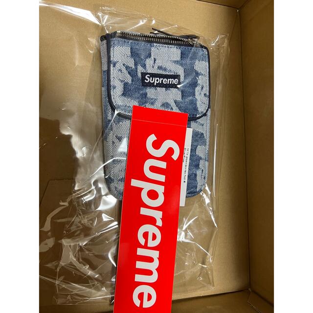 Supreme Fat Tip Jacquard Denim NeckPouch