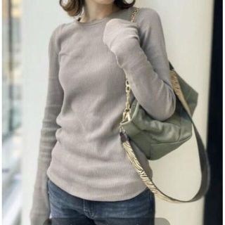 アパルトモンドゥーズィエムクラス(L'Appartement DEUXIEME CLASSE)のアパルトモン GOOD GRIEF RIB L/S TOP リブカットソー(カットソー(長袖/七分))