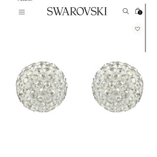 スワロフスキー(SWAROVSKI)の【本日のみセール】 SWAROVSKI Blow ピアスミックスメタル仕上げ(ピアス)