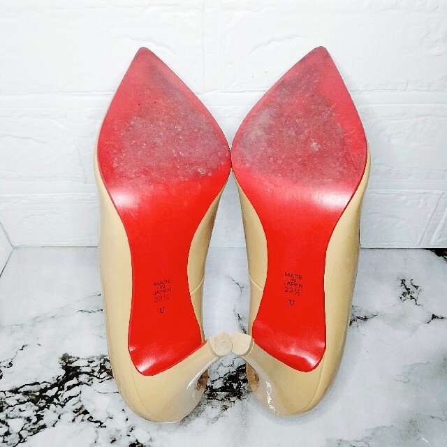 美品 ダイアナ エナメル パンプス 23.5