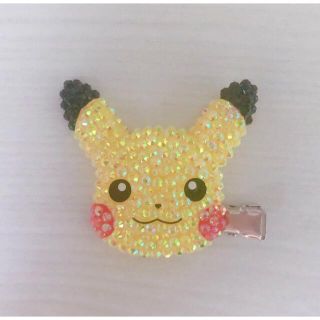 ポケモン(ポケモン)のピカチュウ前髪クリップ(ヘアピン)