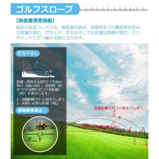 多機能レーザー距離計⛳HONITAの通販 by なんなる shop ｜ラクマ