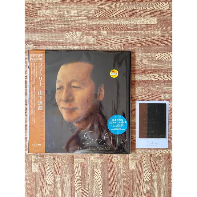 山下達郎 Softly 新品 レコード ポストカード付