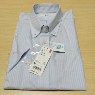 ユニクロ(UNIQLO)の【UNIQLOユニクロ】タグ付き未使用　ドライイージーケアドビーシャツ半袖(シャツ)