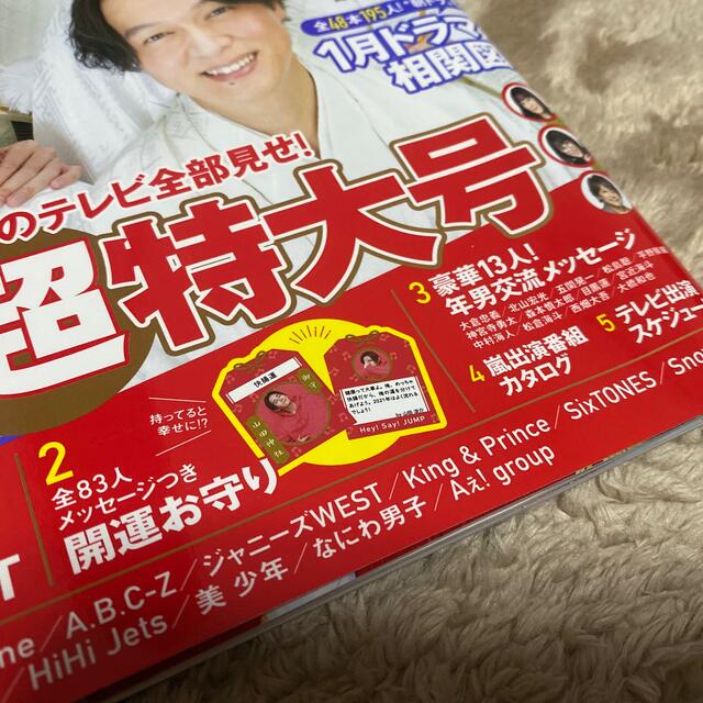 角川書店(カドカワショテン)の月刊ザTVジョン関西版 2021年 02月号 エンタメ/ホビーの雑誌(音楽/芸能)の商品写真