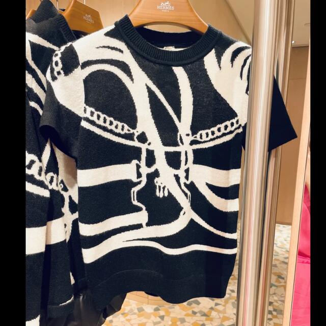 エルメス 半袖カシミアセーター新品未使用-
