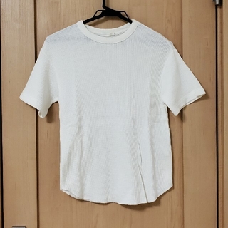 ジーユー(GU)のGU ワッフルTシャツ S(Tシャツ(半袖/袖なし))