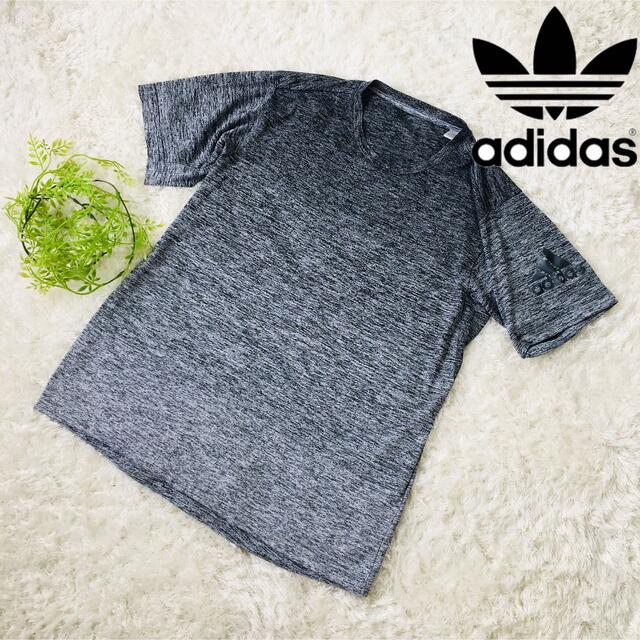 adidas(アディダス)のアディダス adidas 半袖 機能 Tシャツ グレー メンズのトップス(Tシャツ/カットソー(半袖/袖なし))の商品写真