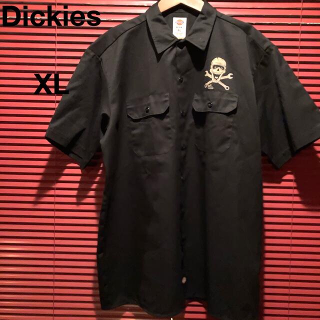 Dickies(ディッキーズ)の【希少】ディッキーズ ワークシャツ 企業ロゴ バックプリント メンズのトップス(シャツ)の商品写真