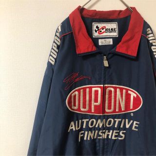 デュポン(DuPont)のChase 90s レーシングジャケット DUPONT 24 ビッグシルエット(ナイロンジャケット)