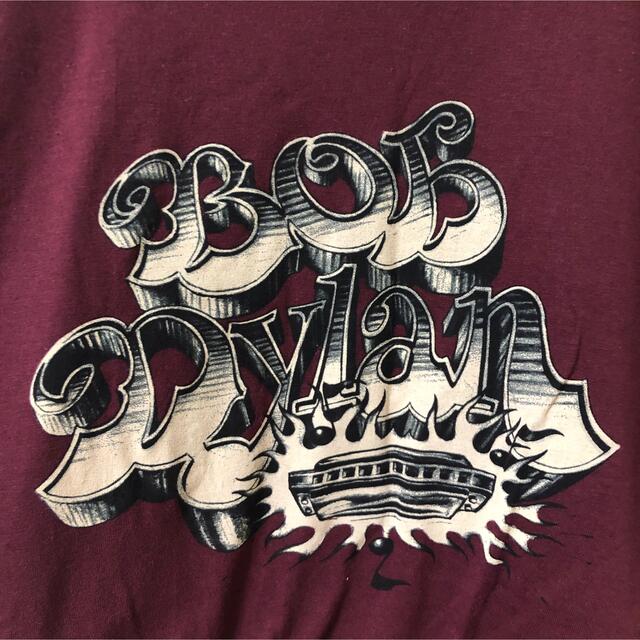 GILDAN(ギルタン)のGILDAN Bob Dylan 90s ビッグロゴ バンT スケボ ストリート メンズのトップス(Tシャツ/カットソー(半袖/袖なし))の商品写真