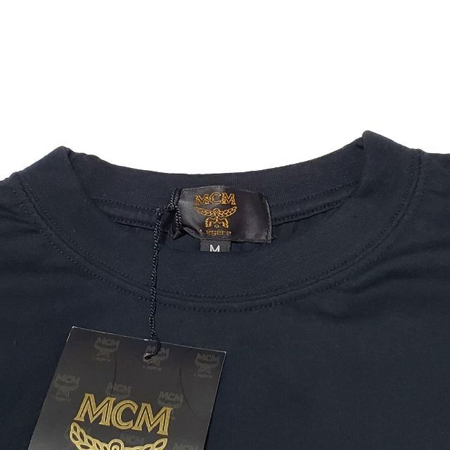 美品✨MCM　ロゴTシャツ　ブラック　ヴィセストス