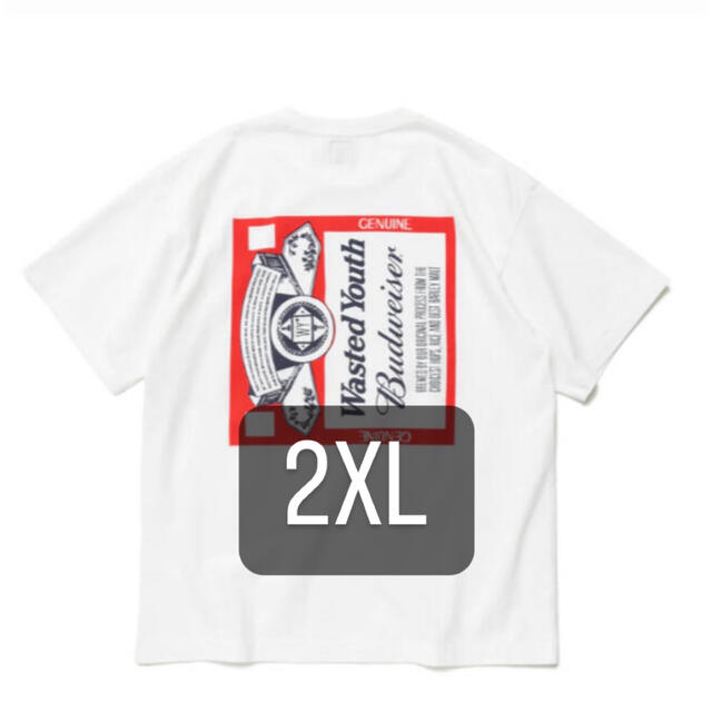 2XLCOLORHumanmade Wasted Youth Budweiser  2XL