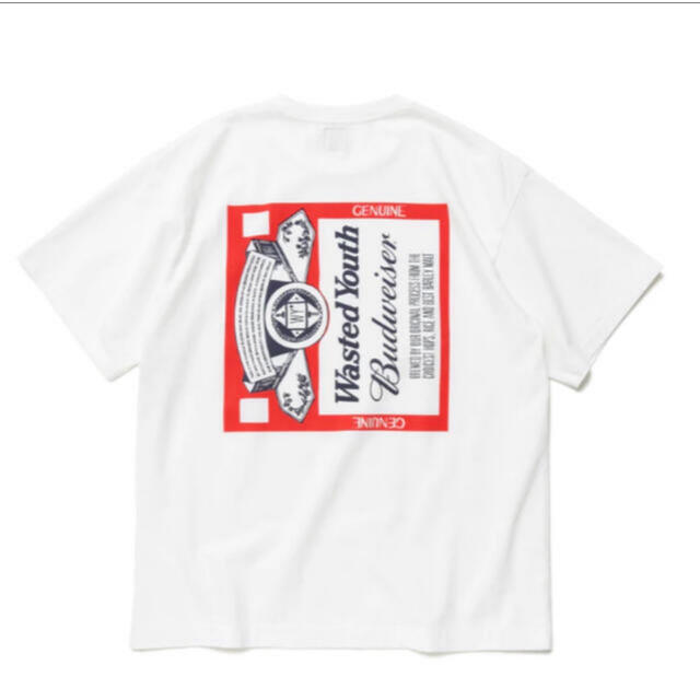 HUMAN MADE(ヒューマンメイド)のHumanmade Wasted Youth Budweiser  2XL メンズのトップス(Tシャツ/カットソー(半袖/袖なし))の商品写真