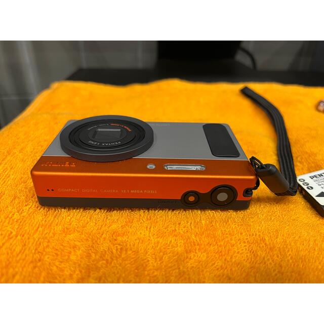 PENTAX - PENTAX OPTIO H90 オレンジ&シルバー 中古品の通販 by PENTAX - PENTAX OPTIO H90 オレンジ&シルバー 中古品の通販 by