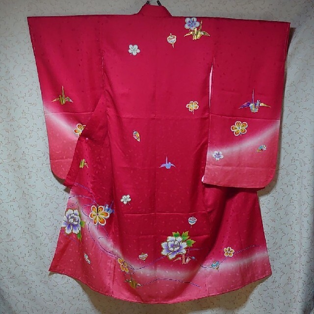 609 ( 保管品 ) 七五三 正絹 四つ身着物の通販 by mimi's shop 609 ( 保管品 ) 七五三 正絹 四つ身着物の通販 by mimi's shop