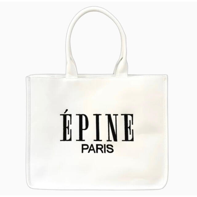 epine Parisトート 白 新製品情報も満載 www.gold-and-wood.com