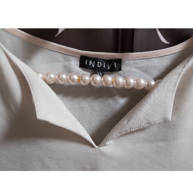 INDIVI(インディヴィ)のインディヴィ INDIVI カットソー Tシャツ INDIVI レディースのトップス(カットソー(半袖/袖なし))の商品写真