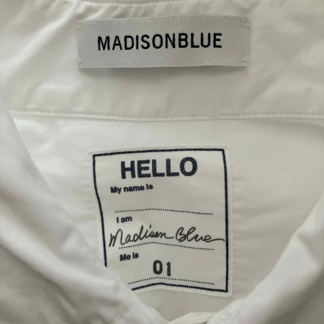 美品　マディソンブルー♡ J.BRADLEY シャツ　ホワイト　01 白シャツ
