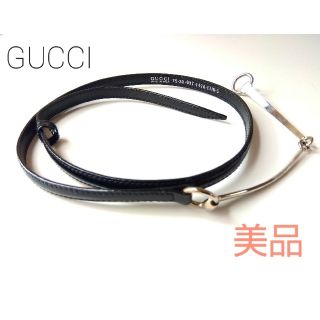 グッチ(Gucci)の【seka様専用】ホースビットベルト ブラック シルバー(ベルト)