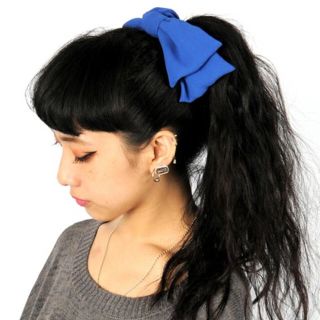 ジョエルガニャール(Joelle Gagnard)の新品 joelle gagnard シフォン リボン バレッタ(バレッタ/ヘアクリップ)