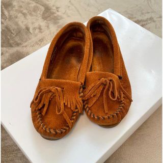 ミネトンカ(Minnetonka)のミネトンカ MINNETONKA モカシン キルティ ブラウン(スリッポン/モカシン)