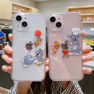 トムとジェリー　可愛い　シンプル　iPhone7ケースiPhone8ケース(iPhoneケース)