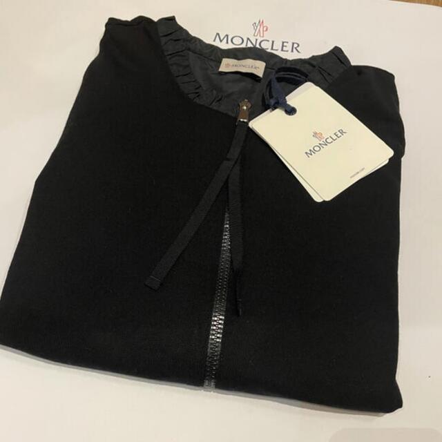 MONCLER(モンクレール)の21SS☆MONCLER☆モンクレール☆トリコットカーディガン☆Black レディースのジャケット/アウター(ナイロンジャケット)の商品写真