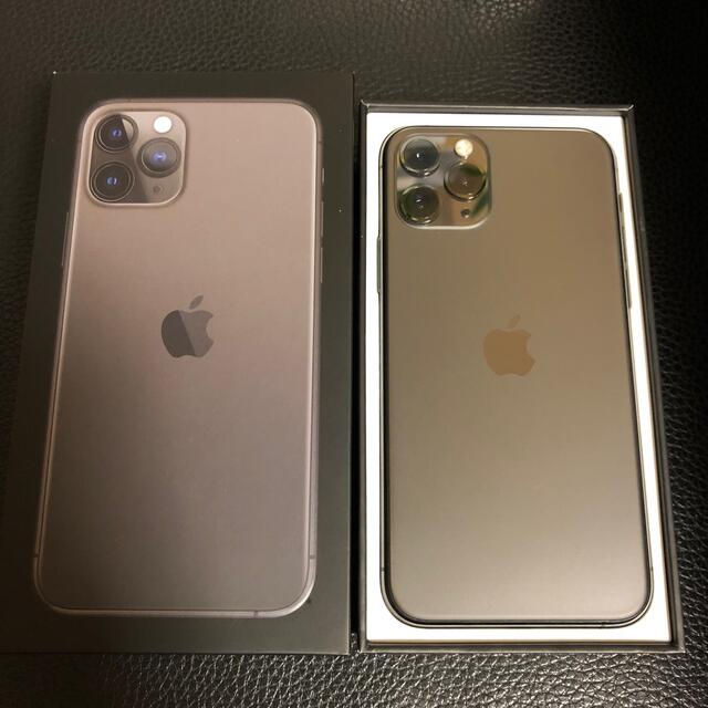 iPhone(アイフォーン)のUSED 美品! iPhone11pro ブラック 256GB SIMフリー スマホ/家電/カメラのスマートフォン/携帯電話(スマートフォン本体)の商品写真