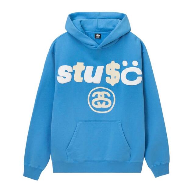 トップスStussy CPFM 8 BALL PIGMENT DYED HOODIE L