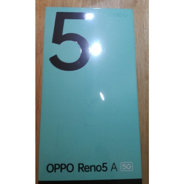 OPPO(オッポ)のOPPO Reno5 A eSIM A103OP　シルバーブラック スマホ/家電/カメラのスマートフォン/携帯電話(スマートフォン本体)の商品写真