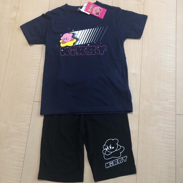 星のカービィ　パジャマ　新品　140 キッズ/ベビー/マタニティのキッズ服女の子用(90cm~)(パジャマ)の商品写真