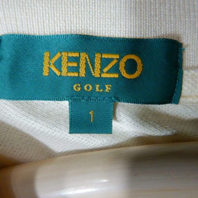 7701　レア　KENZO　GOLF　日本製　レトロ　レディース　ポロシャツ