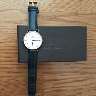 ダニエルウェリントン(Daniel Wellington)のダニエルウェリントン　腕時計　レザーベルト(腕時計)