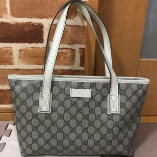 グッチ(Gucci)の美品 GUCCI グッチ GG柄 トートバッグ(トートバッグ)