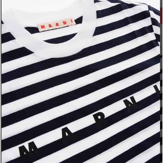 Marni - 新品タグ付き☆MARNI マルニキッズ☆ボーダー ロゴTシャツ ...